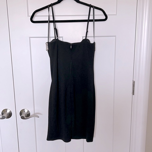 City Studio Fringe Trim Mini Dress - Juniors 7/8 - Picture 4 of 4